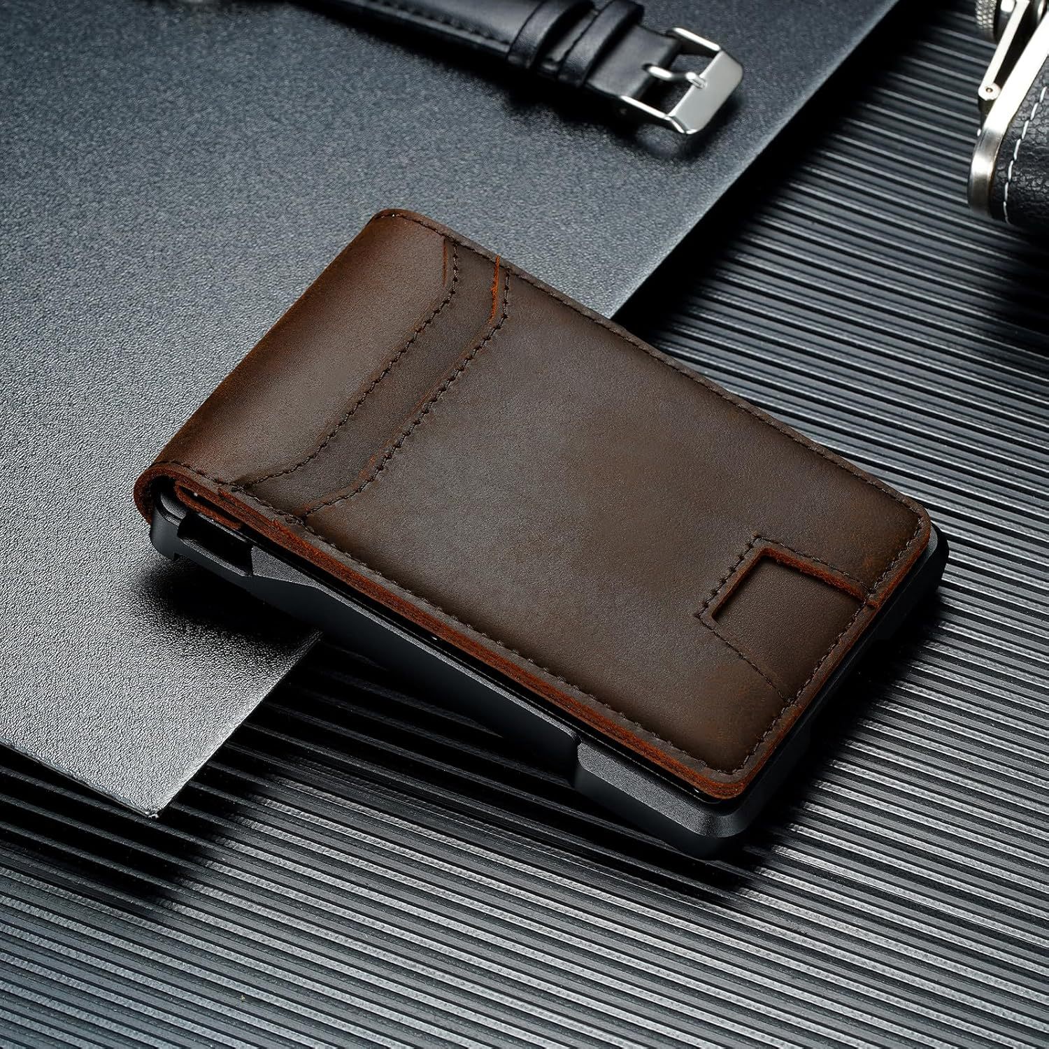 Anti-Scan Metal Card Holder European And American Style