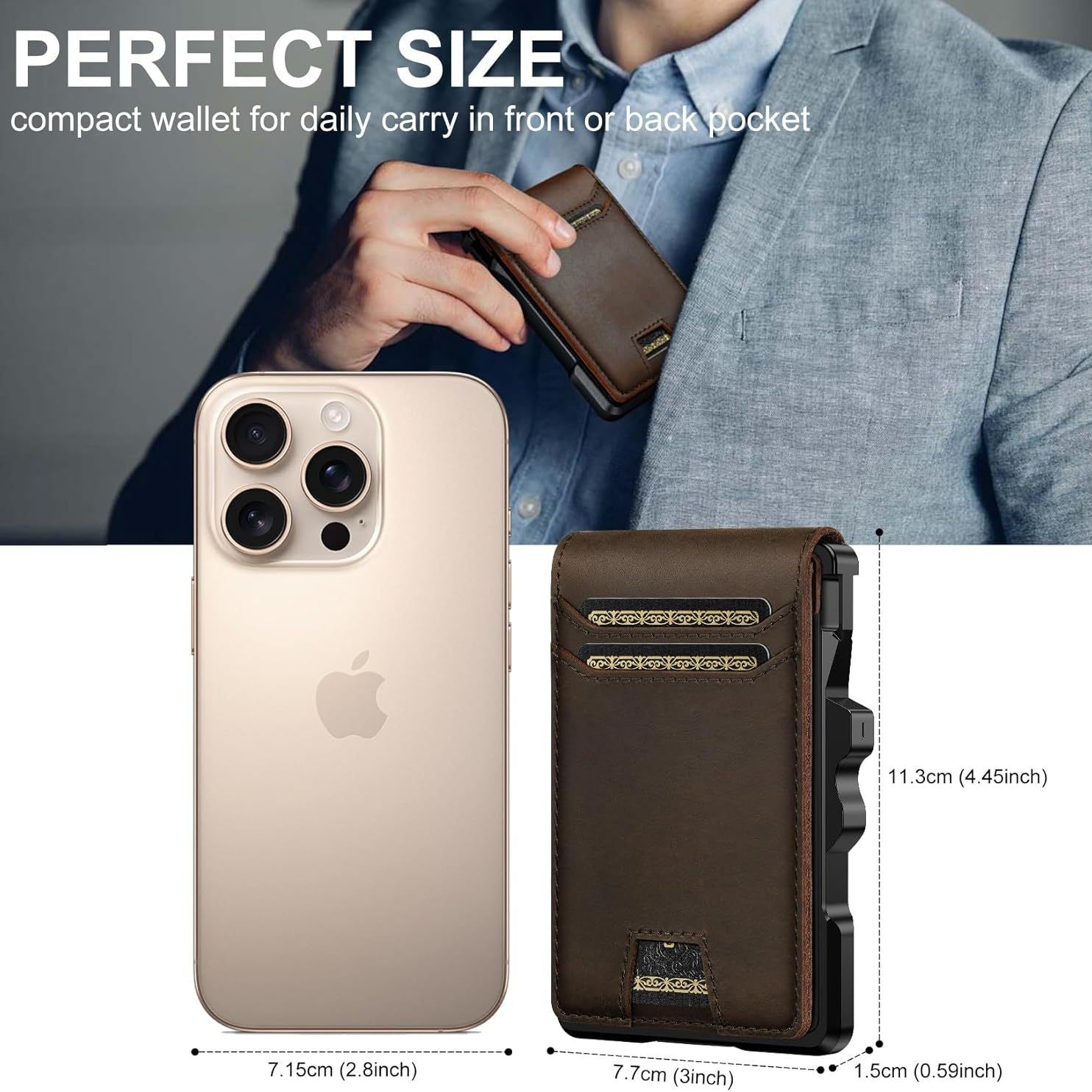 Anti-Scan Metal Card Holder European And American Style